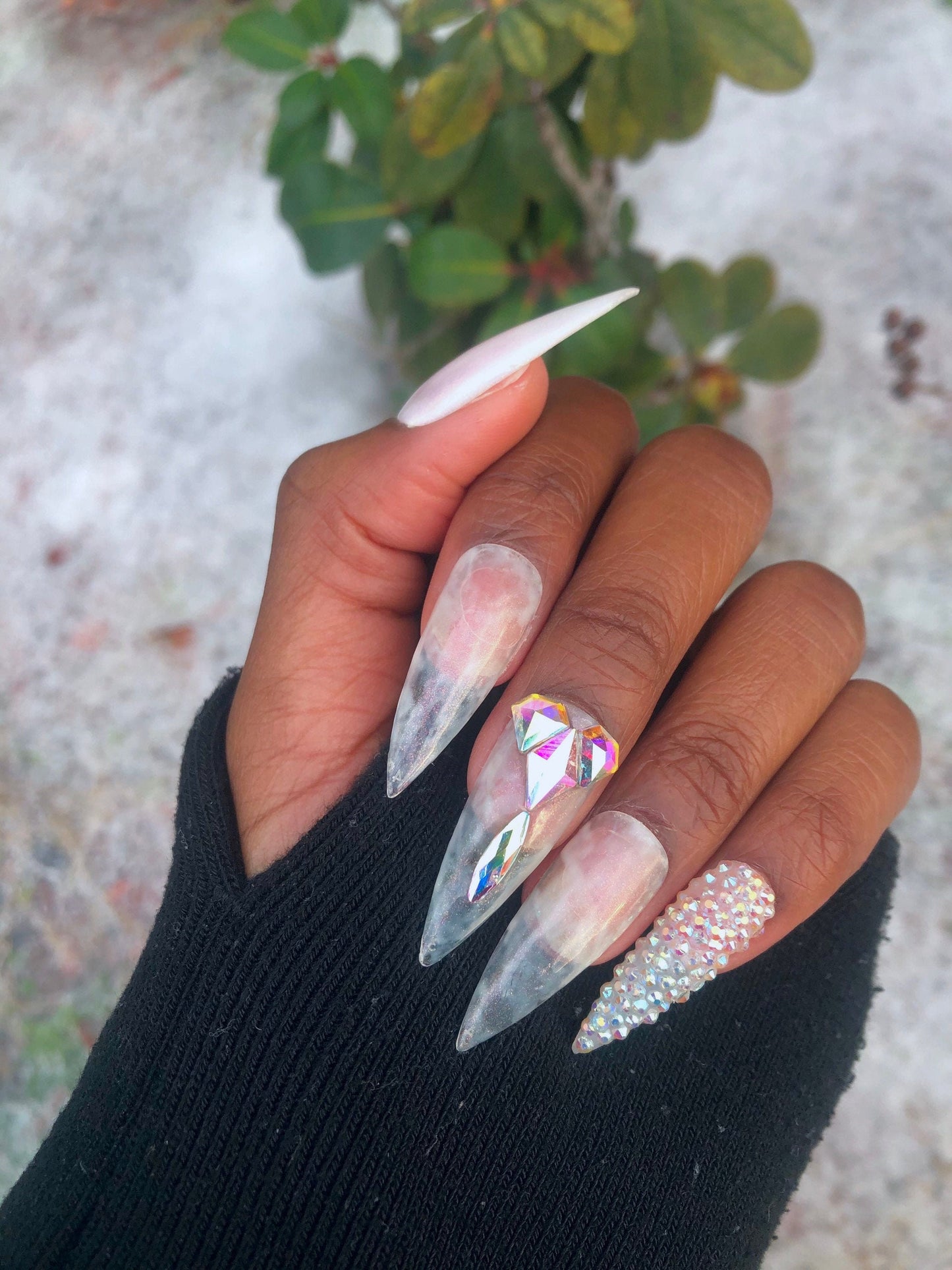 Jack Frost- Press-on nails