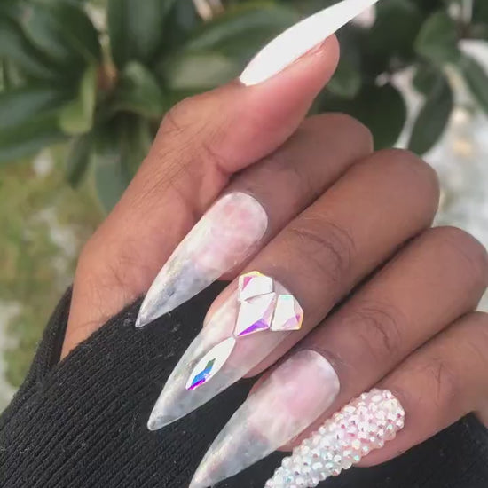 Jack Frost- Press-on nails