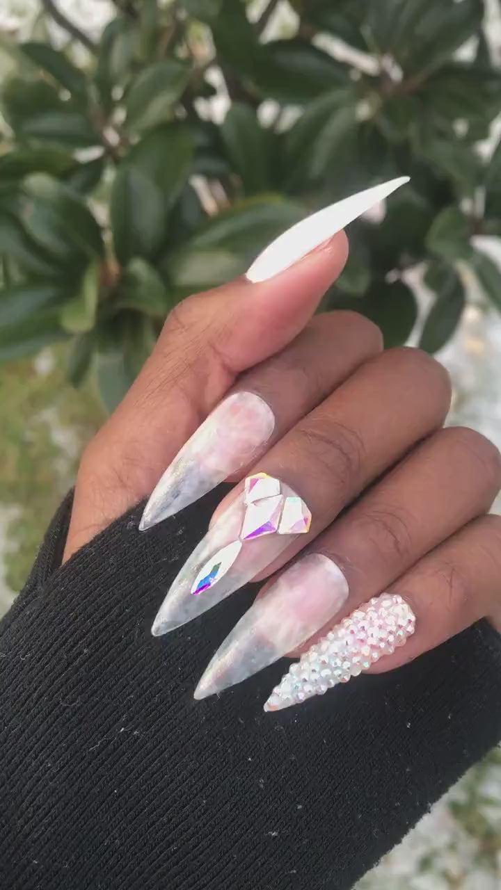 Jack Frost- Press-on nails
