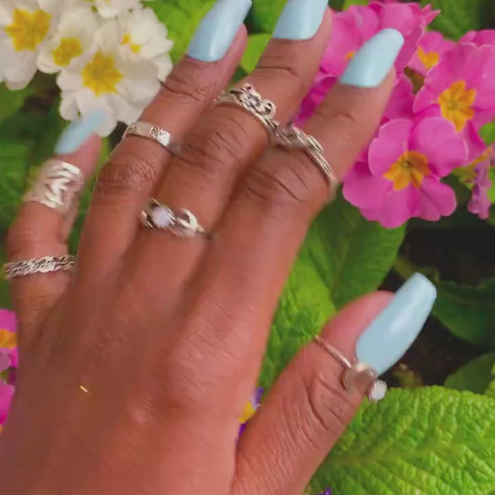 Baby Blues- press-on nails